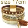 brown size 17CM